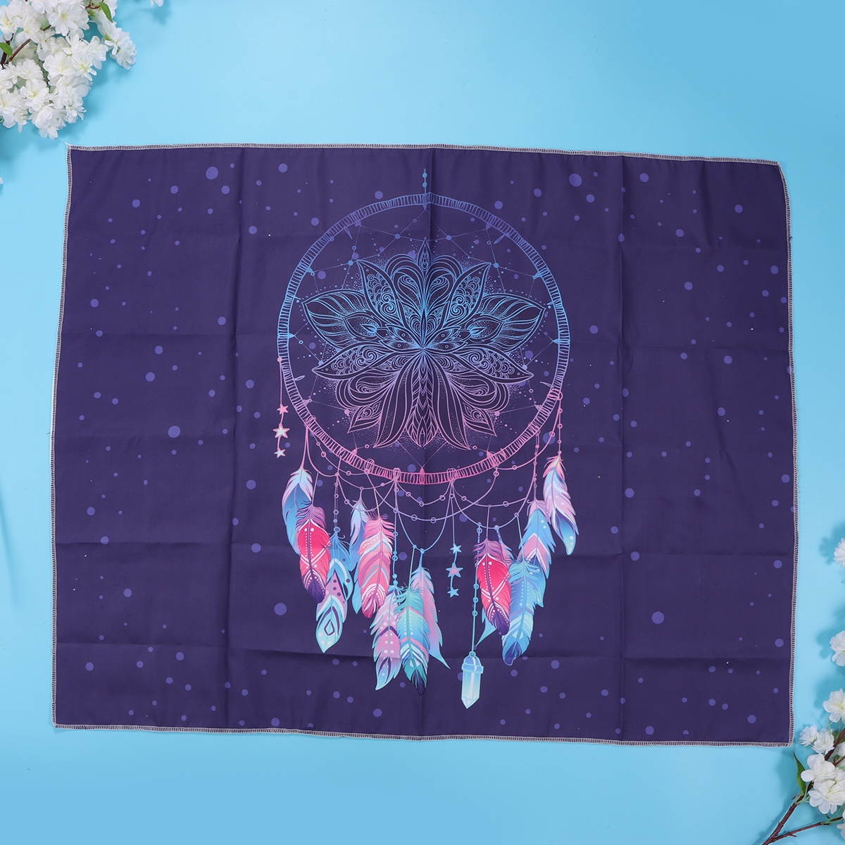 1pc Dreamcatcher Decorative Tapestry Refreshing Style Wall Hanging Living Room Bedroom Hanging Ornament(Assorted Color)