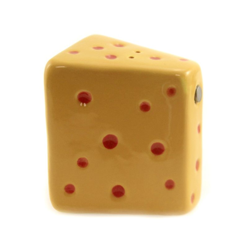 Tabletop 2.75" Mouse And Cheese Salt/Pepper Magnetic Pacific Trading  -  Salt And Pepper Shaker Sets