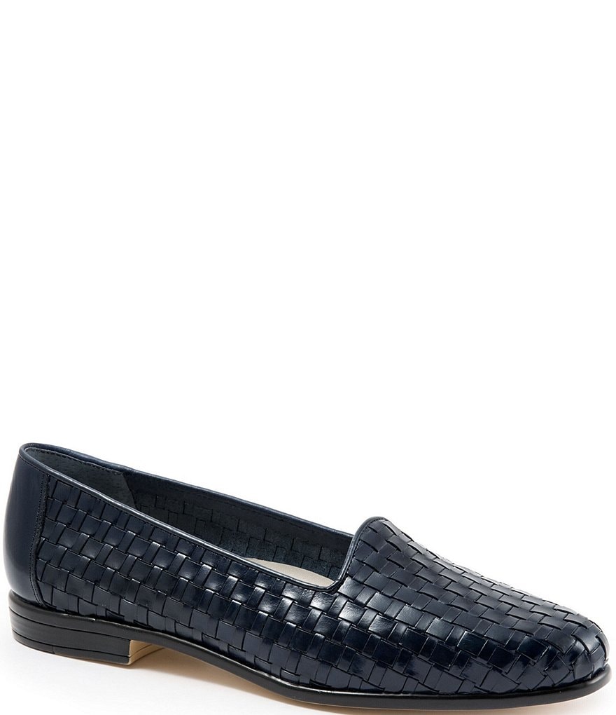 Trotters Liz Woven Leather Loafers