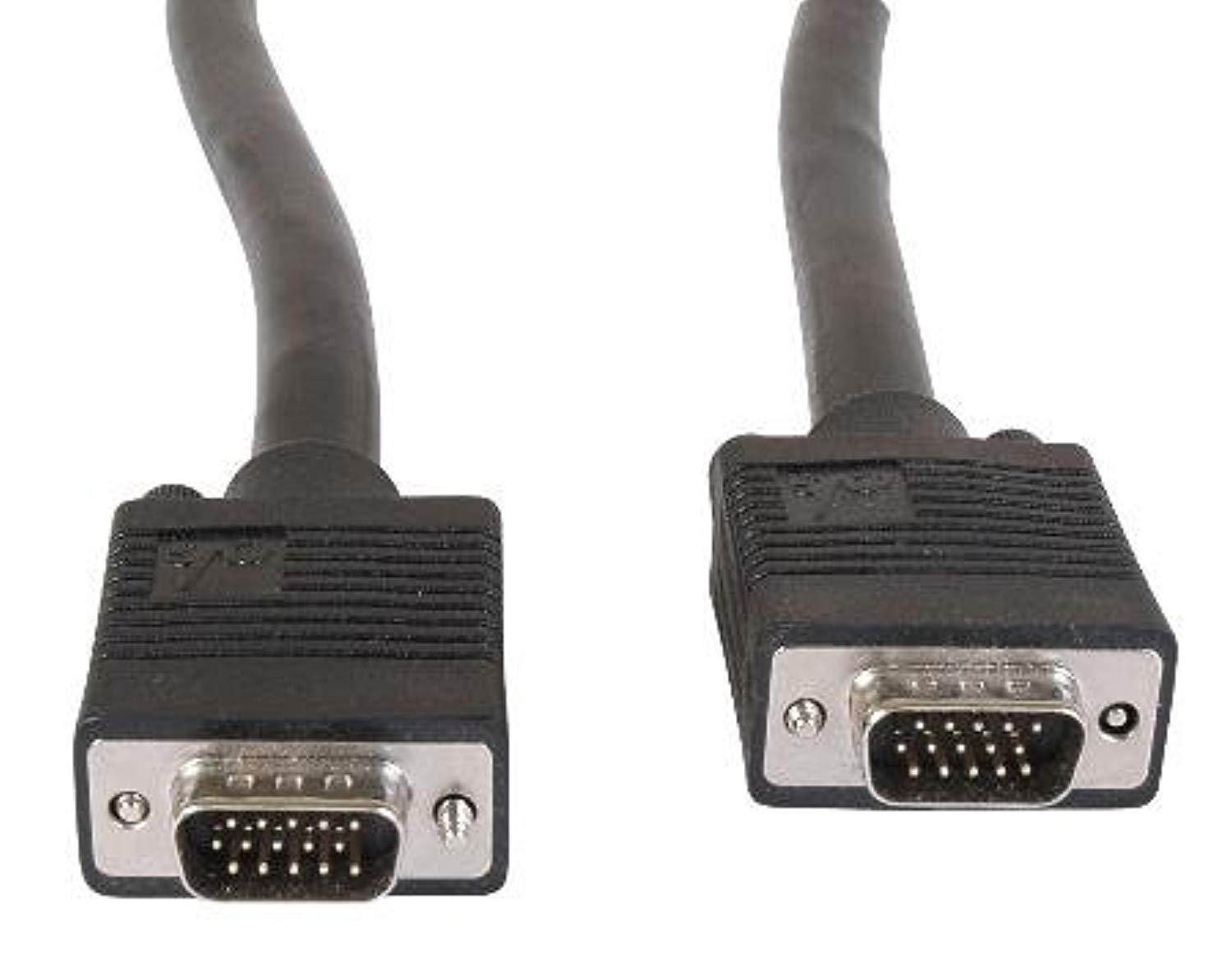 15 ft svga hd15 male to male cable new condition