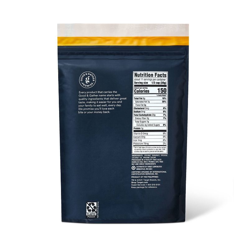Organic Sweetened Banana Chips - 11.5oz - Good & Gather™
