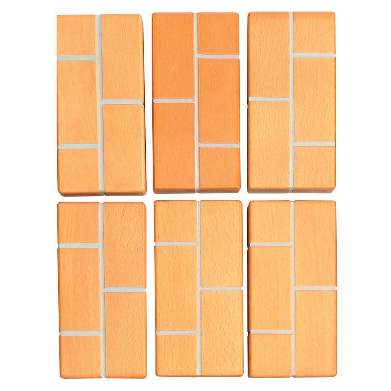 Kaplan Early Learning Unit Bricks - Construction Set for Children  - 24 Pcs