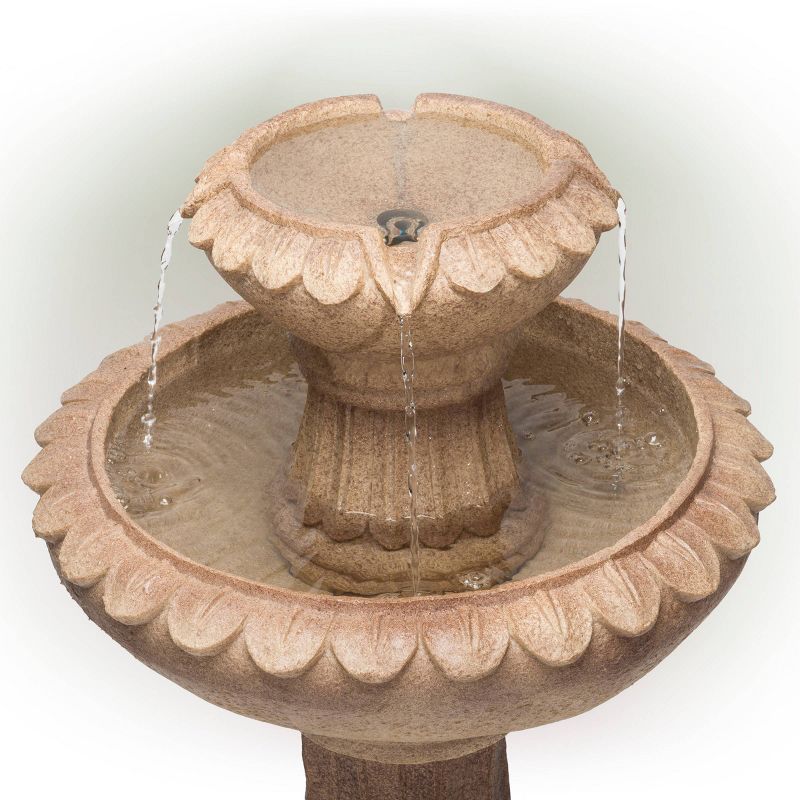 Ceramic Cascading Vines Garden Fountain - Acorn Hollow