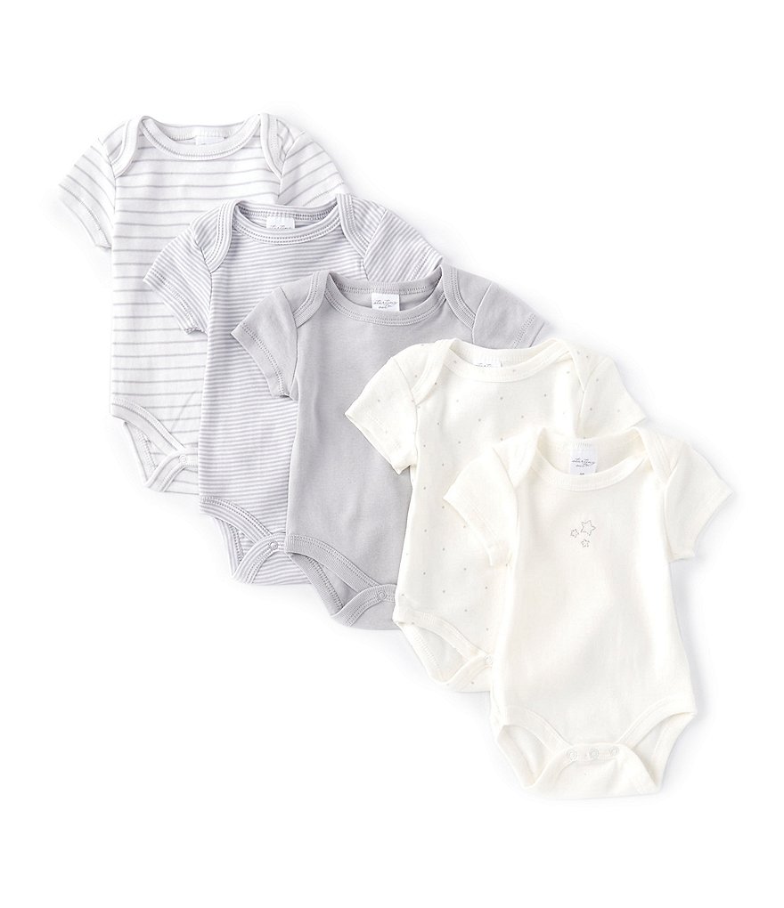 Peek Baby Girls 3-24 Months Long-Sleeve Embroidery Floral Print Babydoll Top & Pant Set