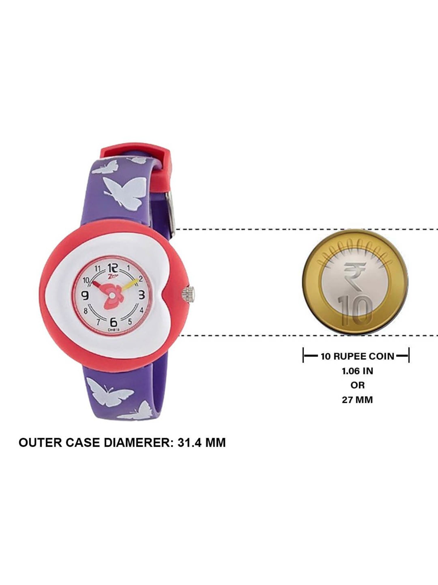 Zoop NSC4007PP02 Analog Watch for Girls