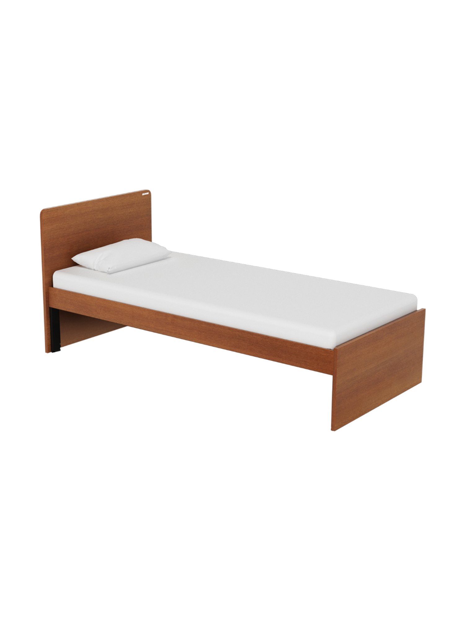Nilkamal Riva Black Engineered Wood King Size Bed with Storage
