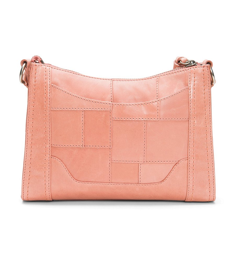 Frye Melissa Patchwork Leather Top Zip Crossbody Bag
