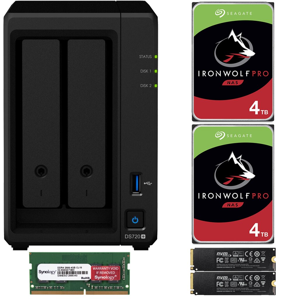 Synology 2 Bay Network Video Recorder NVR1218 (Diskless)