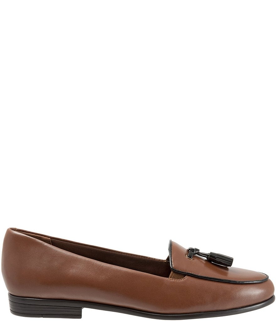Jack Rogers Blair Pointed Toe Bow Leather Flats