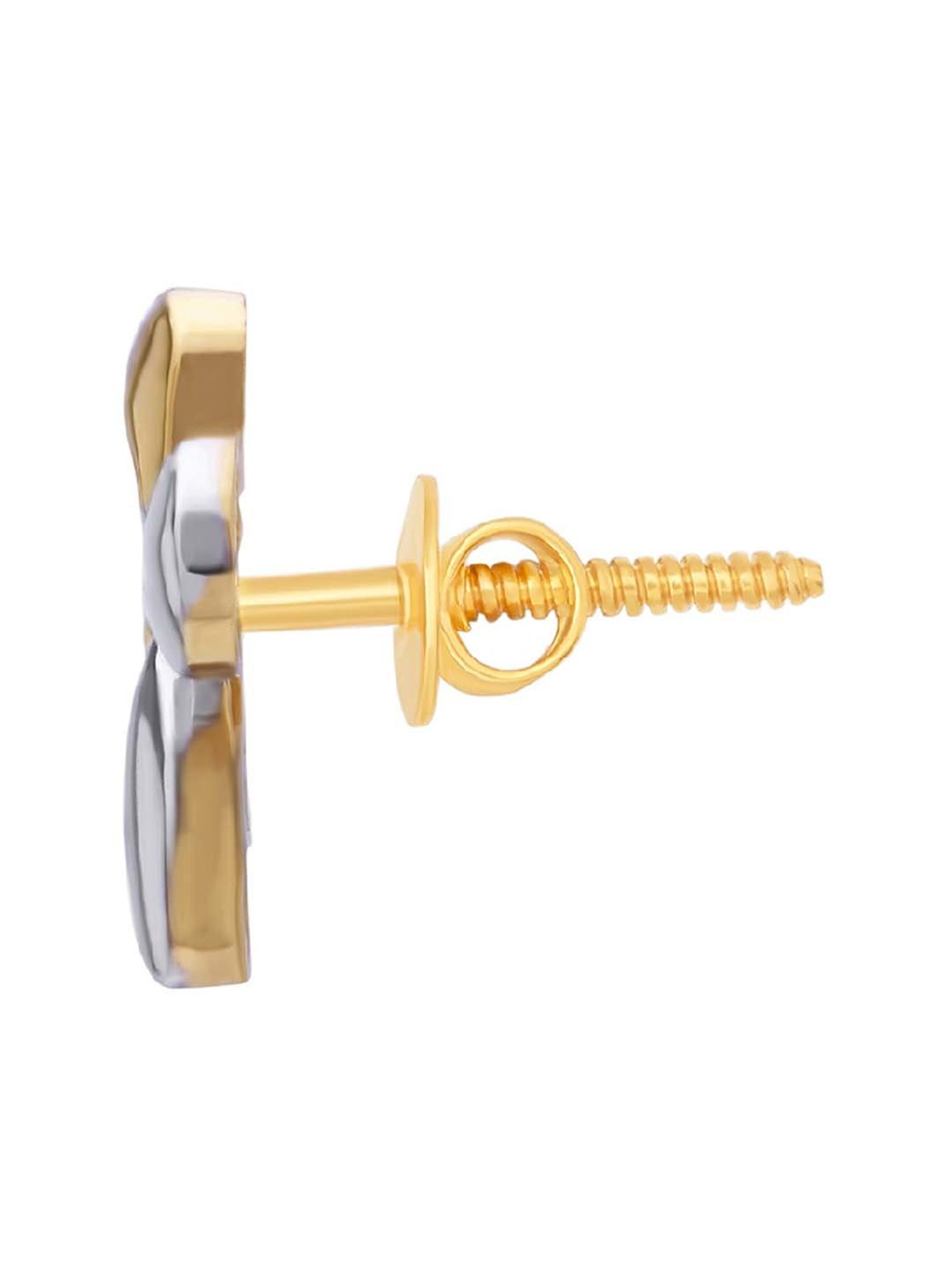 Waman Hari Pethe Jewellers 18k Gold & Diamond Earrings for Women