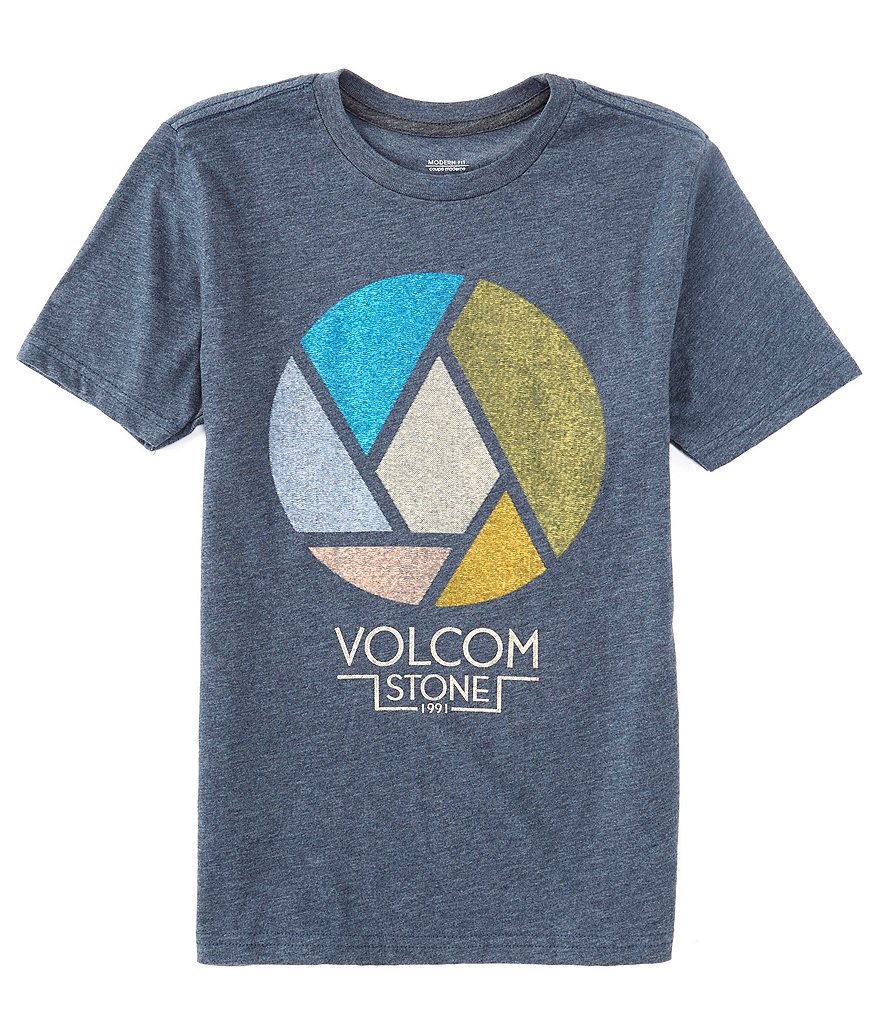 Volcom Big Boys 8-20 Short-Sleeve Splicer Tee