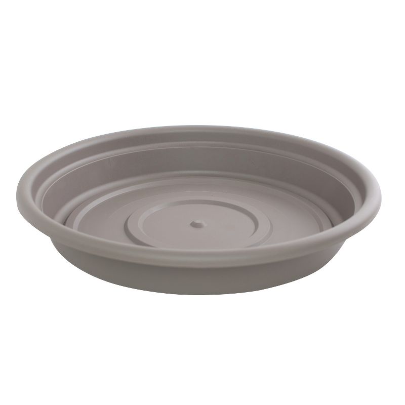 12" Dura Cotta Plant Saucer Peppercorn - Bloem