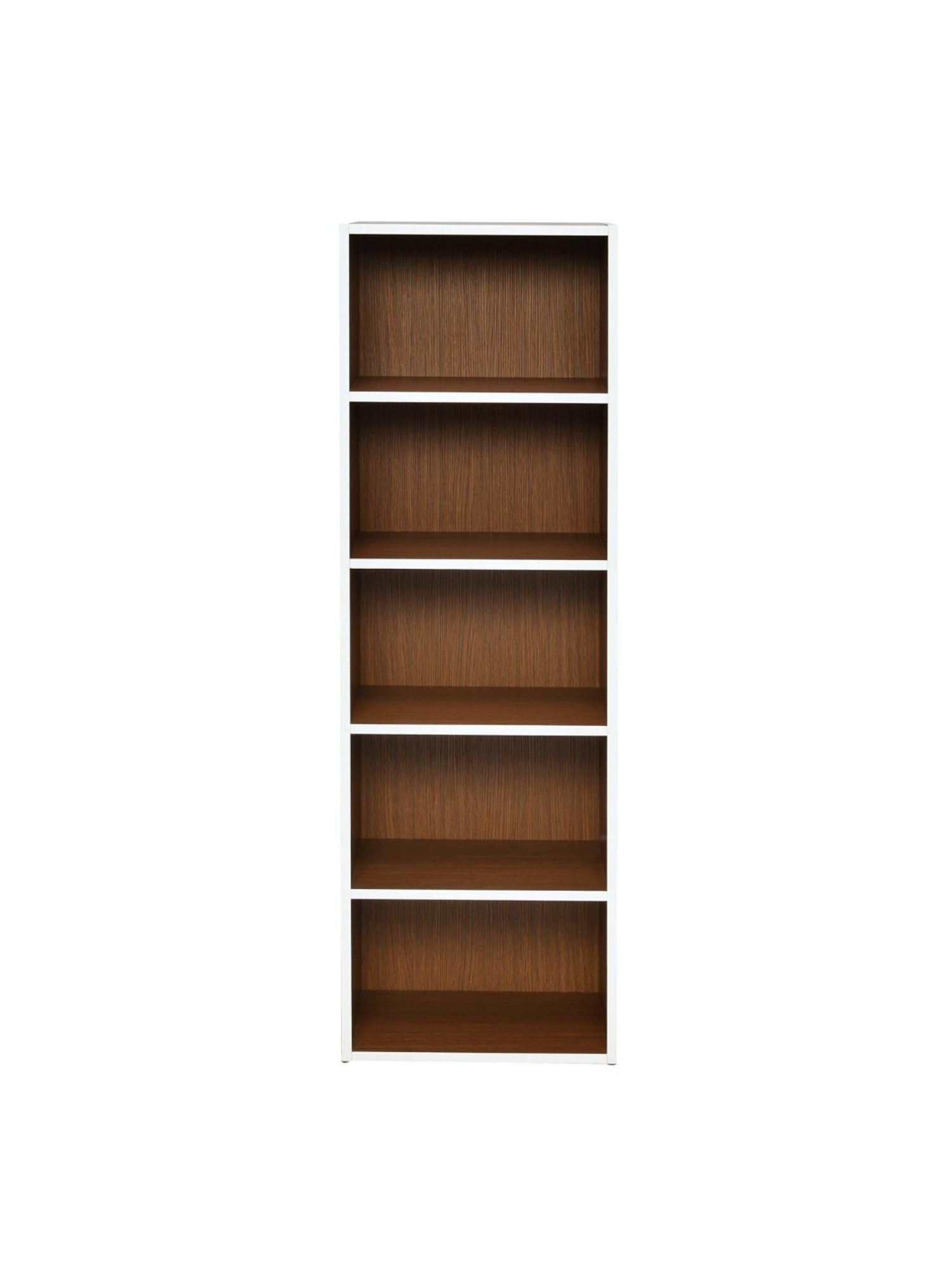 Nilkamal Halo Urban Walnut Engineered Wood 5 Tier Storage Cabinet