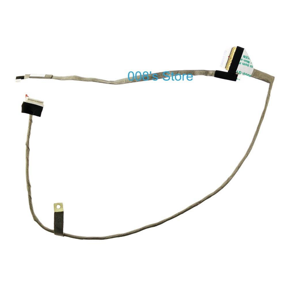 New NWQAA LCD Cable For Toshiba Satellite C660 C660D C665 C665D P750 P750D P755 P755D DC020011Z10 Laptop LVDS Flex Screen Wire