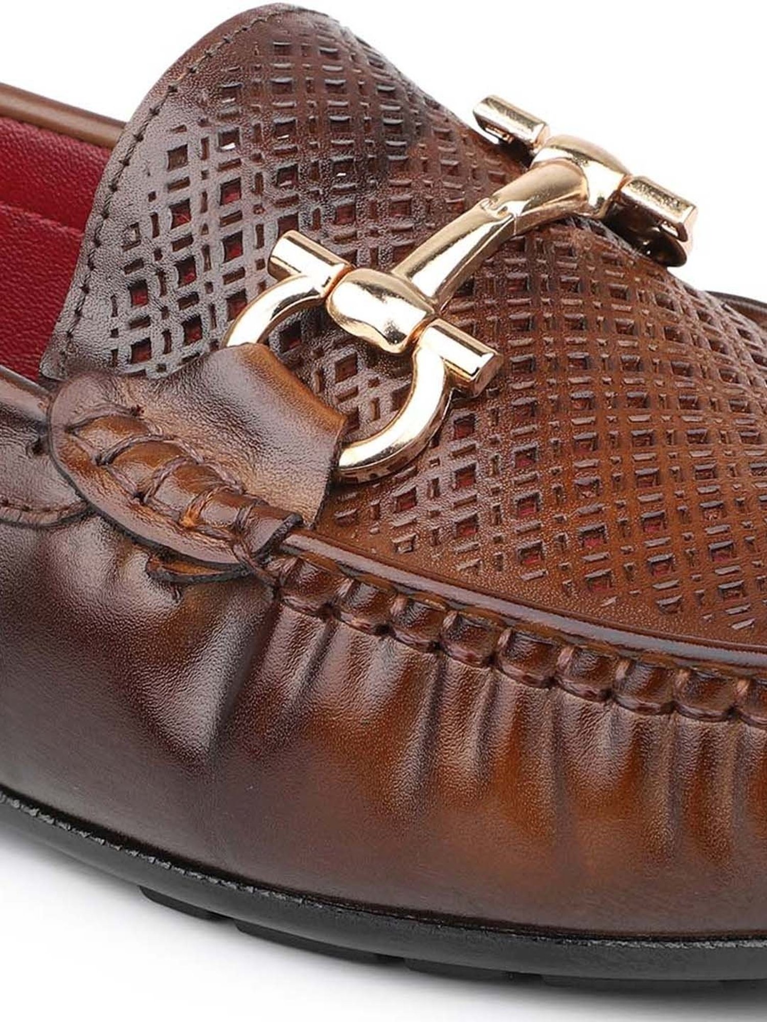 Atesber Men's Tan Casual Loafers