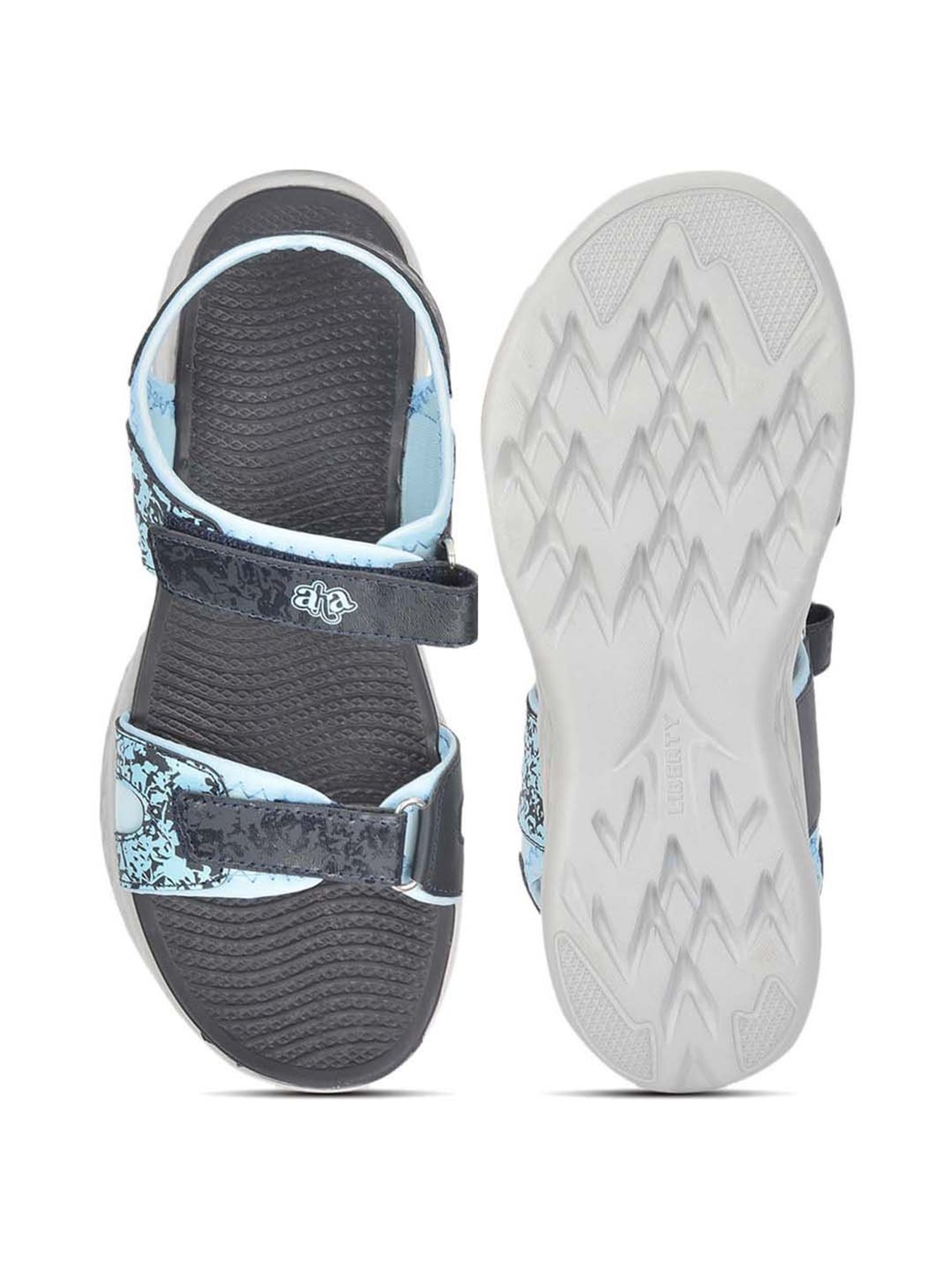 Aha by Liberty Women's Blue Floater Sandals