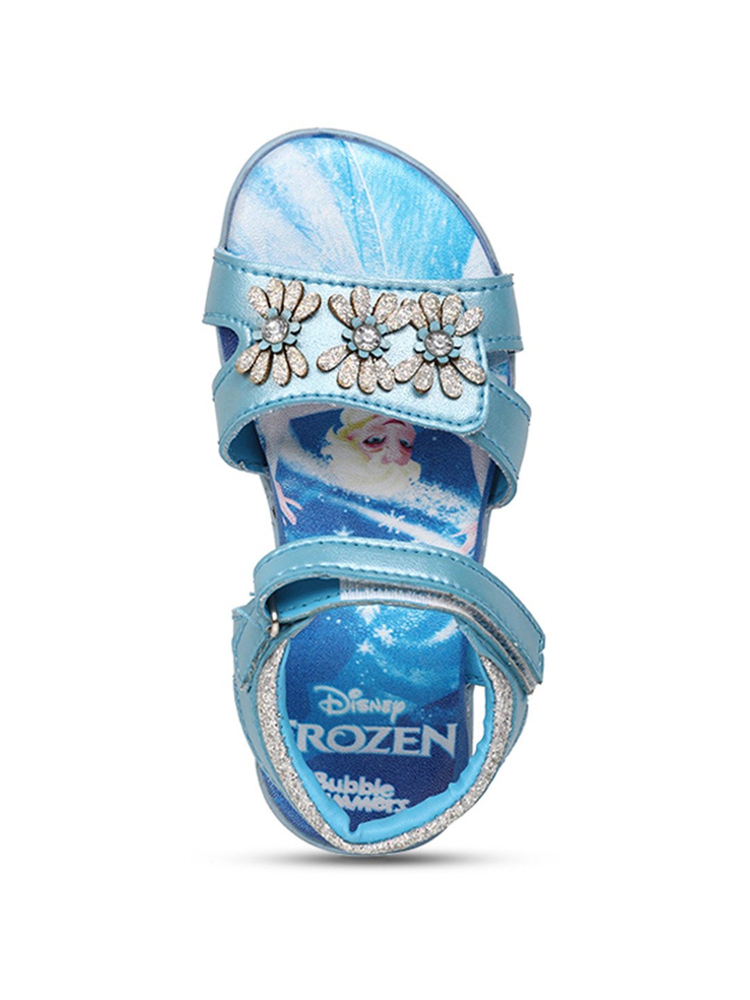 Disney by Bata Kids Blue Ankle Strap Sandals