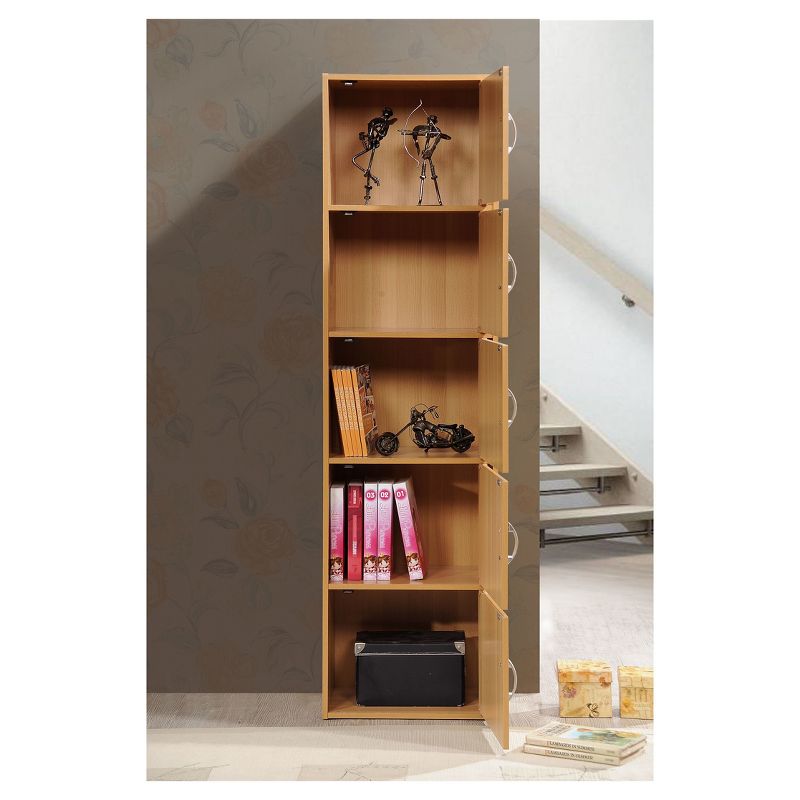 Storage Cabinet Mahogany - Hodedah Import