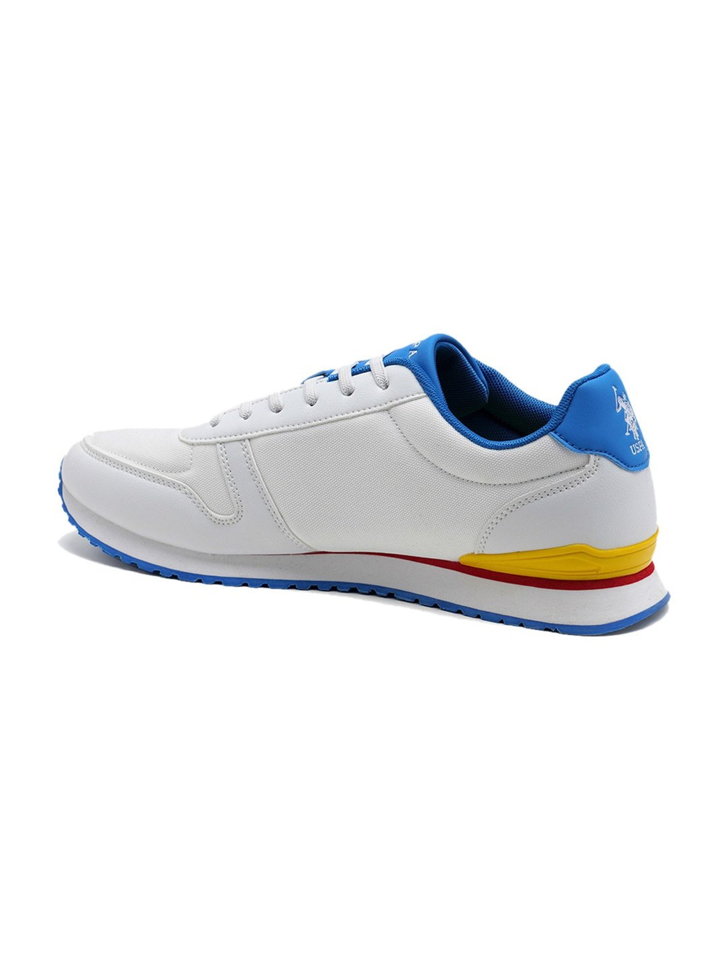 U.S. Polo Assn. Men's CREGON White Casual Sneakers