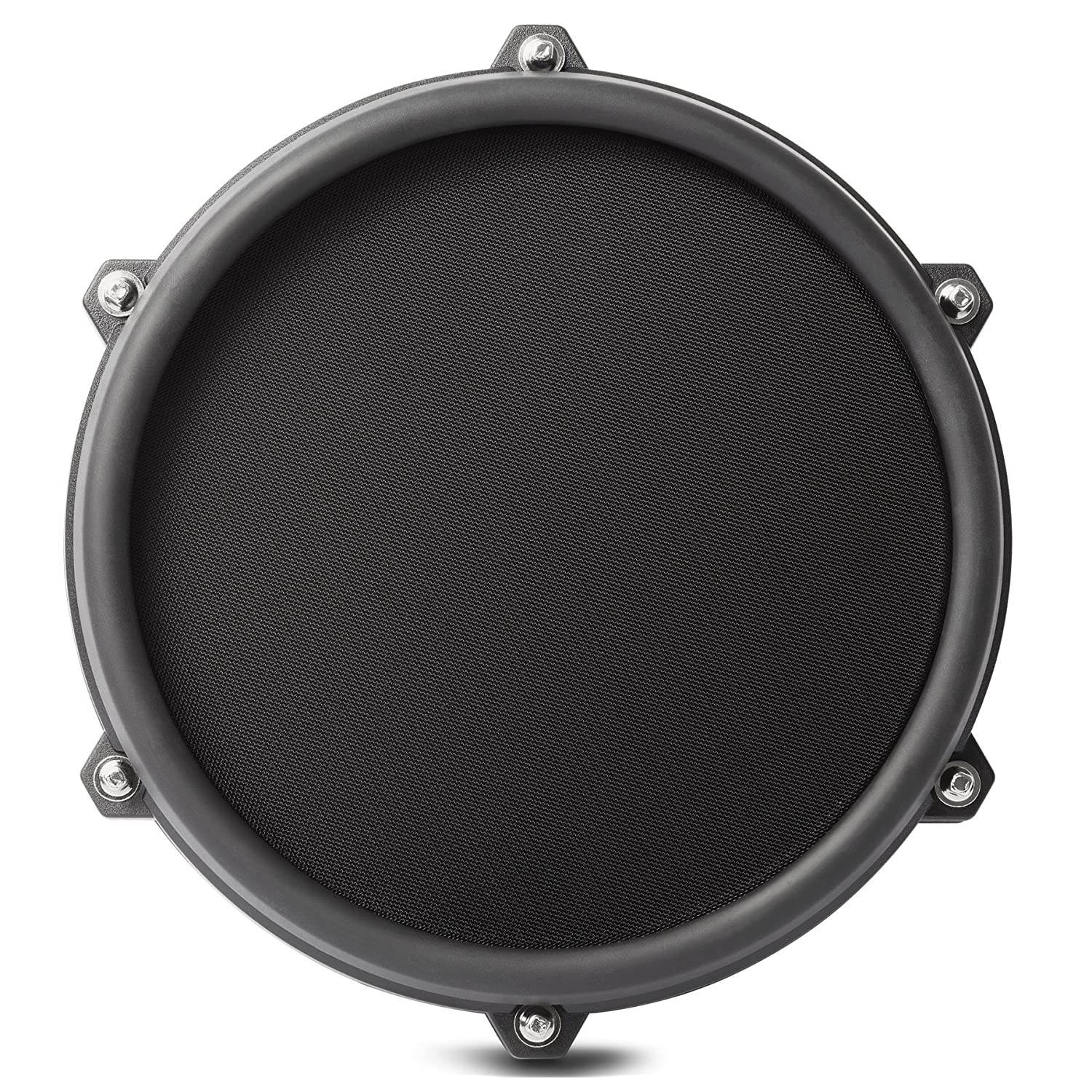 Alesis Drums Nitro Mesh Kit | Eight Piece All Mesh Electronic Drum Kit With Super Solid Aluminum Rack, 385 Sounds, 60 Play Along Tracks, Connection Cables, Drum Sticks & Drum Key included