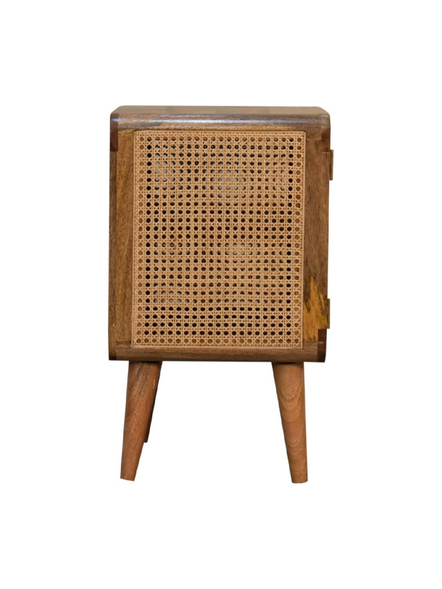 Sleepyhead Ally Teak Brown Sheesham Wood Bedside Table