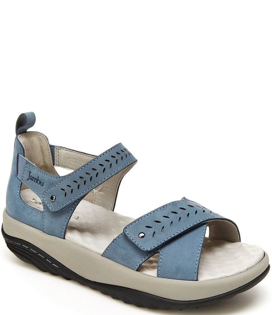 Jambu Sedona Suede Wedge Sandals