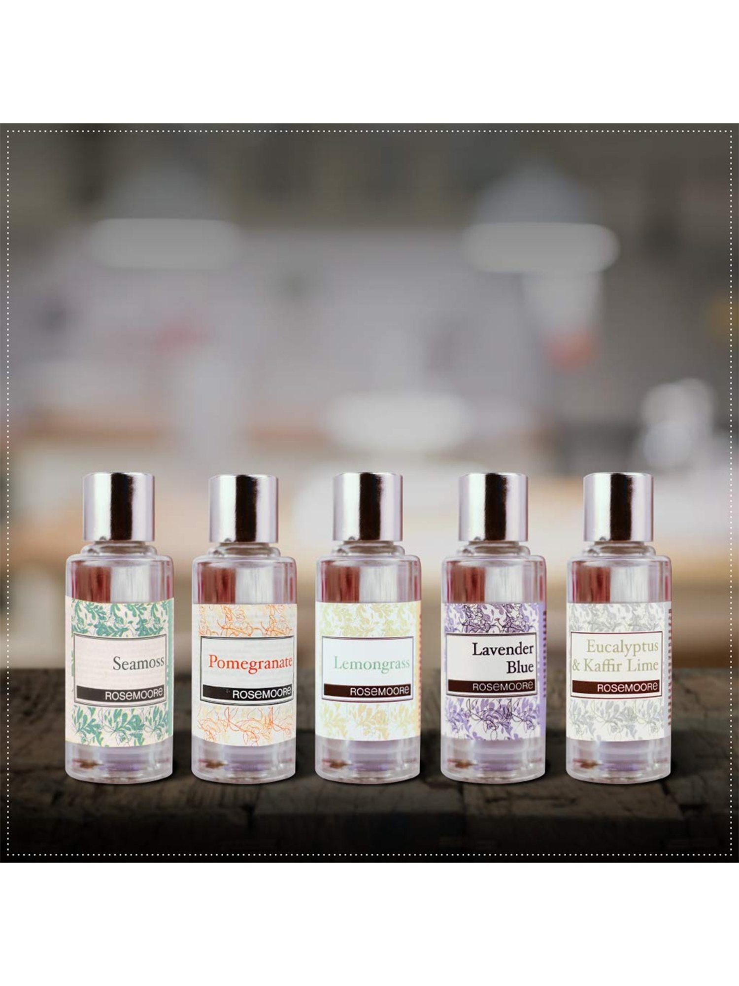 Rosemoore Multicolor Aroma Diffuser Oil Pack Of 5 (15 ml)