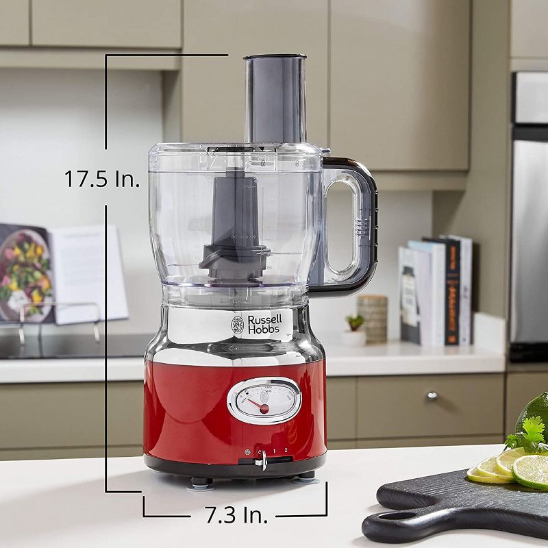 KitchenAid 2 Speed Pulsing Meal Prep Compact Mini Food Processor Chopper with 3.5 Cup Working Bowl, Contour Silver (Certified Refurbished)