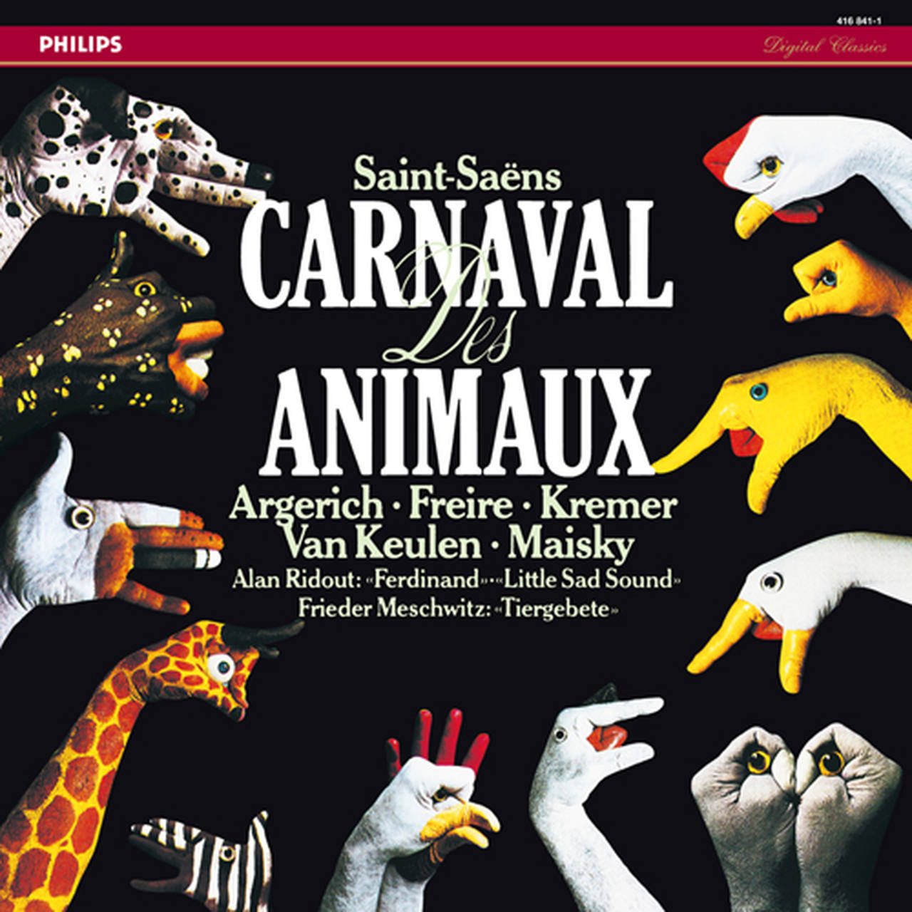 Martha Argerich Saint-Saens Carnaval des Animaux 180g Direct Metal Master Import 2LP (Vinyl)