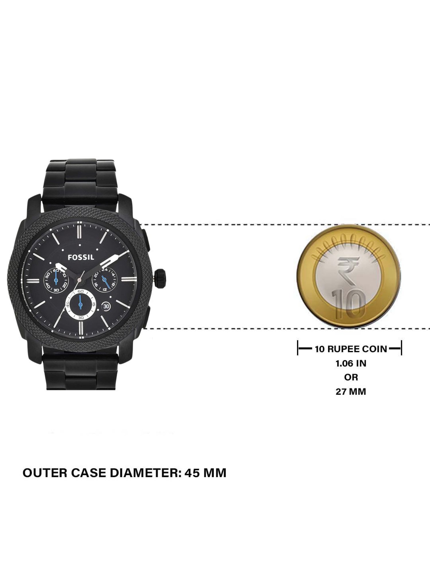 Fossil FS4552 Machine Analog Watch for Men