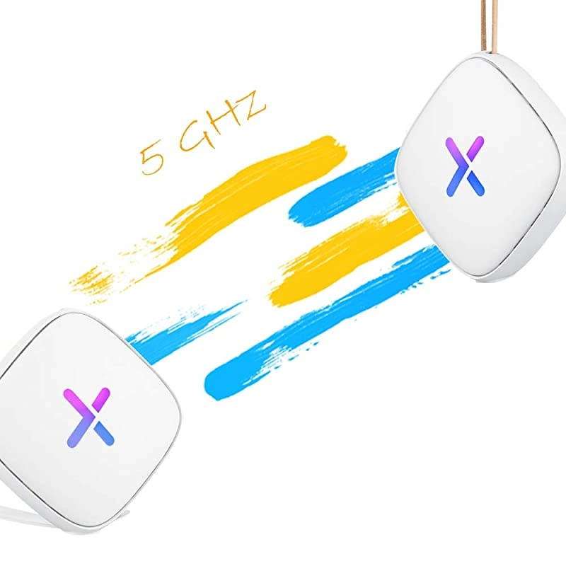 Multy U Pair AC2100 Home WiFi Mesh System Up to 4000 sq ft TriBand Technology Alexa Enabled 11ac Kit WiFi WSR30US0201F MULTYUPAIR