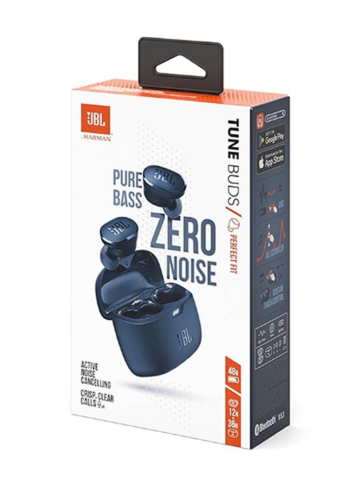 JBL Tune Buds In Ear Bluetooth Wireless Earbuds with ANC & 48hrs Battery (Blue, True Wireless)
