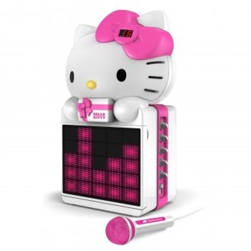 HELLO KITTY KT2008B Karaoke System with LED Light Show