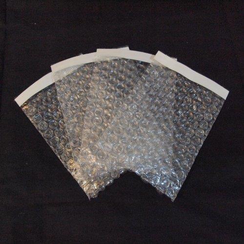 250 Packs 7x8.5 Self-seal Clear Bubble Out Pouches Bags 3/16"  Bags