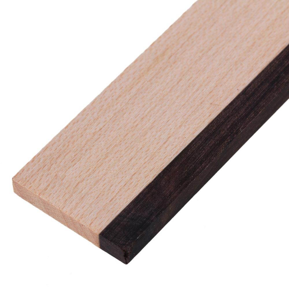 BQLZR Maple Wood & Ebony Spider Bridge Blank Saddle Uncut for Dobro Guitar Set of 20