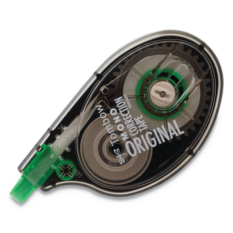 TombowMONO Correction Tape, Non-Refillable, 1/6" x 394", White Tape, 2/Pack