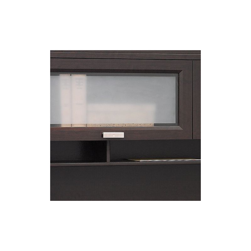 Bush Furniture Tuxedo Hutch, Mocha Cherry WC21831