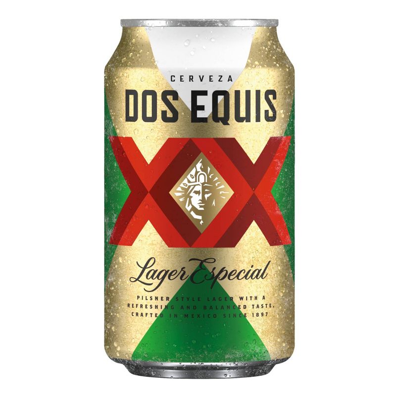 Dos Equis Mexican Lager Beer - 18pk/12 fl oz Cans