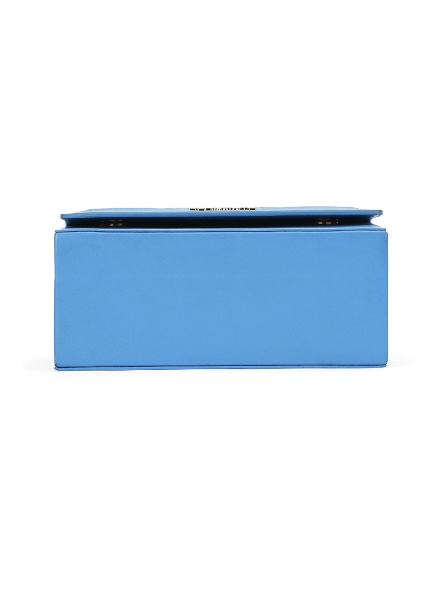 PERQUISITE RAINA Blue Solid Small Sling Handbag