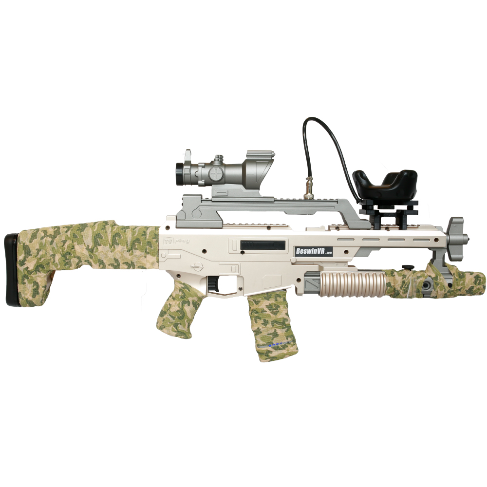 BeswinVR New ScarVR Rifle Vive Gun controller for Vive Tracker- Virtual Reality Accessories