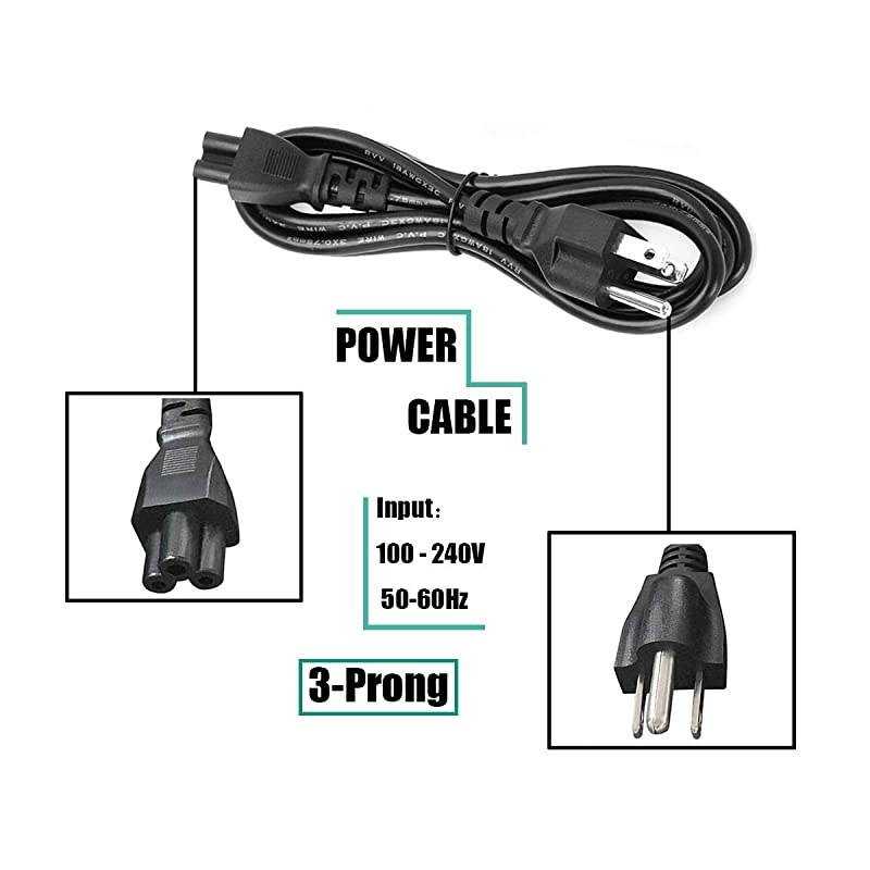 AC Adapter Laptop Charger PA5035U1ACA PA190004 Replacement for Toshiba Satellite L775 L745 L755 L305 L305D L455 L505 L505D L635 L655 L655D L855 A105 A135 C655 C855 PA3714U1ACA Power Cord