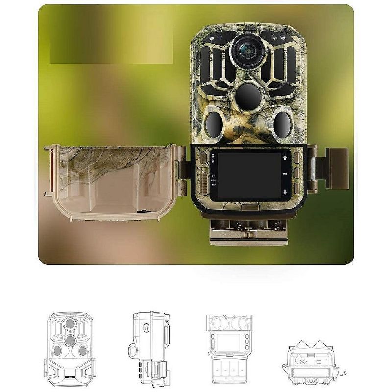 Compact Size 720P HD Digital Camera Camcorder 5MP CMOS Sensor 2.0" LCD Screen 3 Meters Waterproof with Built-in Microphone for Kids Children Students Boys Girls Summmer Gift