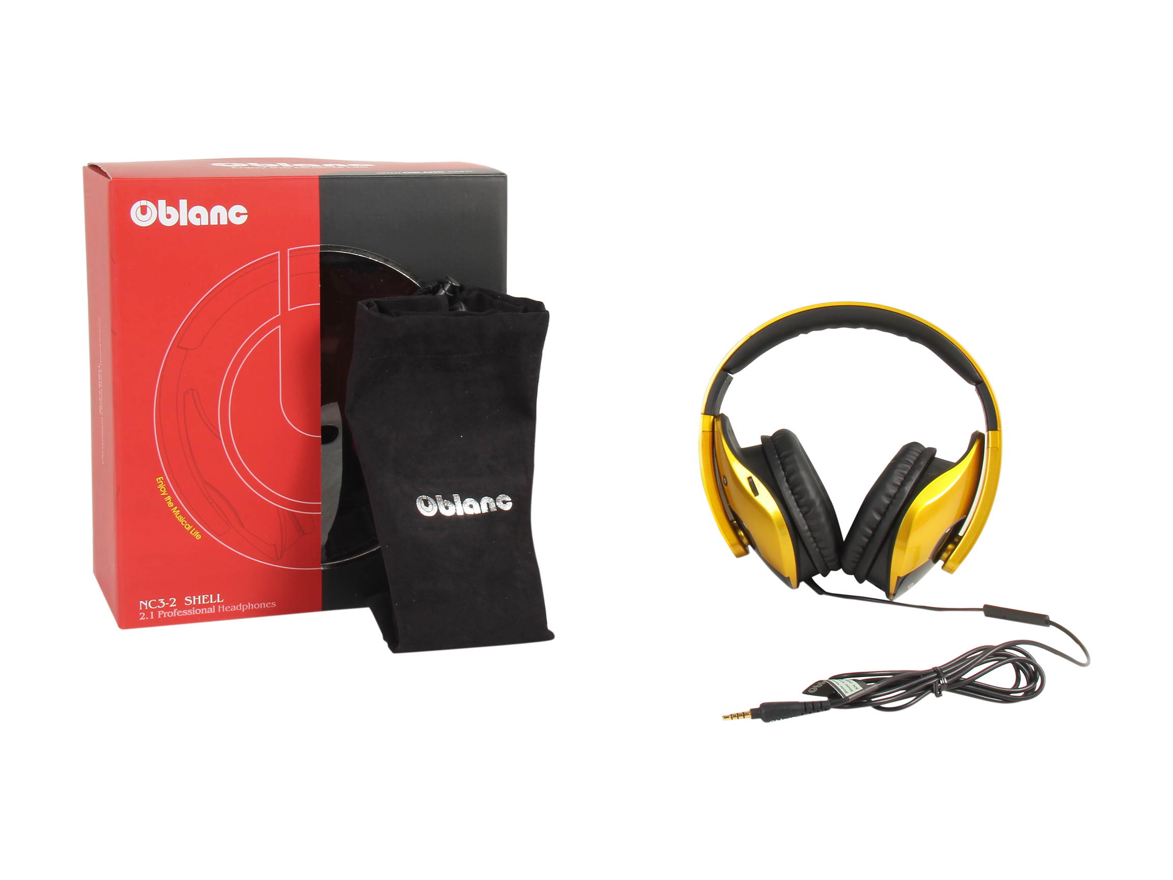 Oblanc SHELL210 Dual Driver Speaker Headset