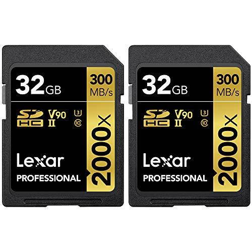 Lexar 32GB PRO SDHC 2000X RDR UII BL NA