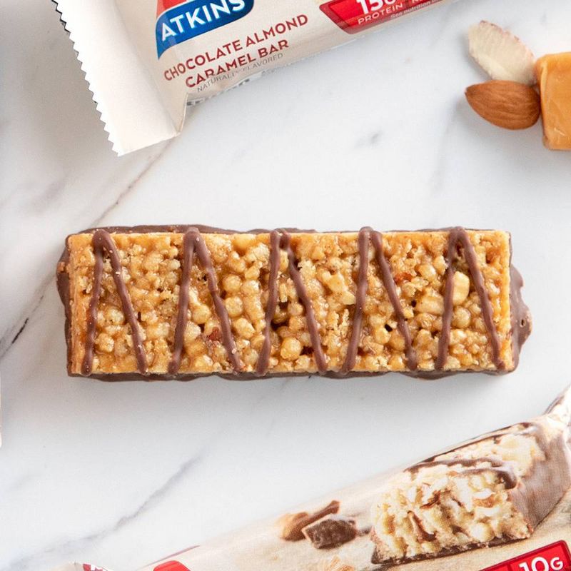 Atkins Almond Caramel Meal Bars - 8ct