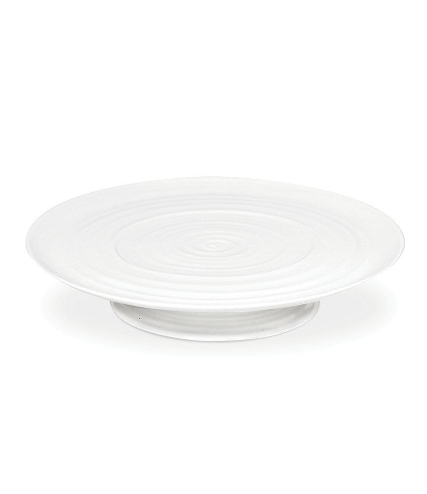 Sophie Conran for Portmeirion White Porcelain Footed Cake Plate