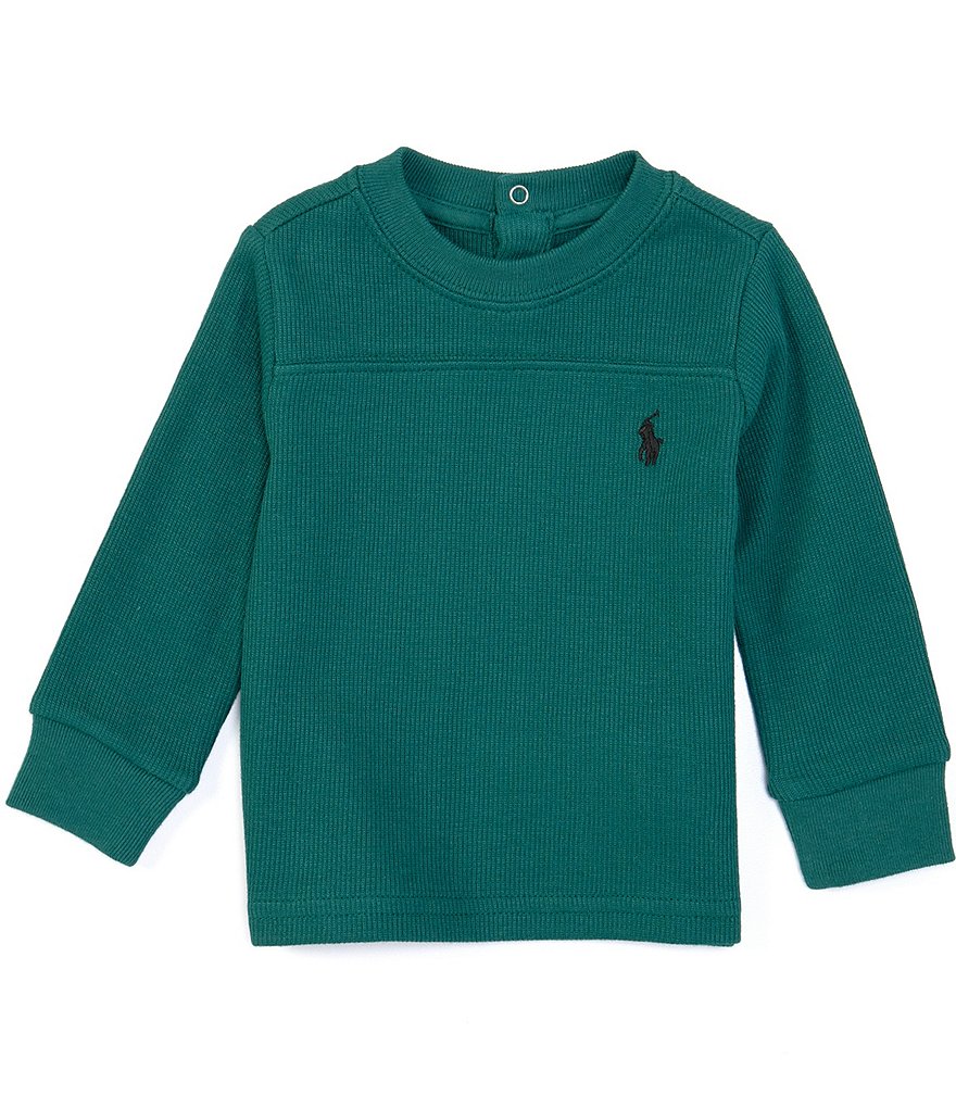 Edgehill Collection Baby Boys 3-24 Months Stripe Short Sleeve Woven Button Down Shirt