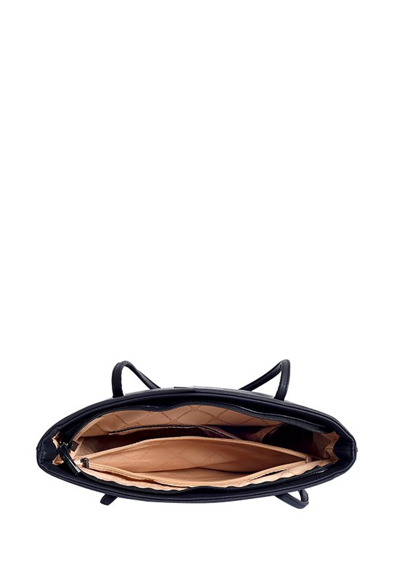 Lino Perros Black Solid Shoulder Bag