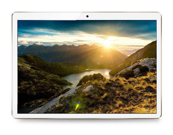 Mini Tablet 10.1 Inch WIFI IPS WCDMA 1.5GHz 10.1 Inch 5-7 hours Tablet Gold TABLET-QT-10-MG