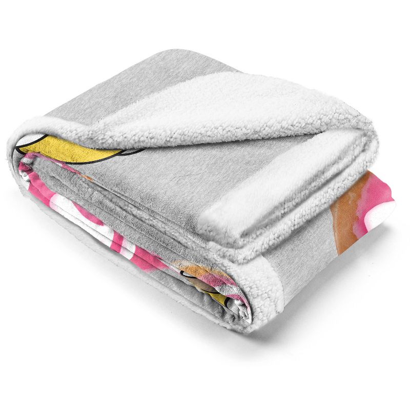 60"x90" The Simpsons Homer Sherpa Blanket